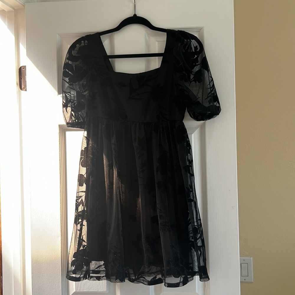 Mini Black Dress